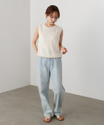 ニュアンス編みサマーニットベスト