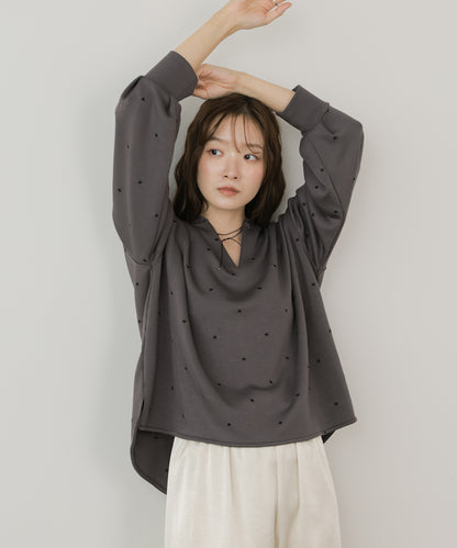 ◆◆発売前◆◆パウンドストレッチドットトップス[9/29発売]