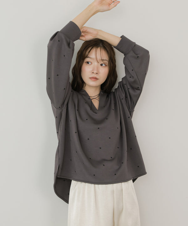 ◆◆発売前◆◆パウンドストレッチドットトップス[9/29発売]