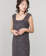 【選べるサイズ展開】ロムバスクロシェロングワンピース