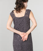 【選べるサイズ展開】ロムバスクロシェロングワンピース