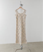 【選べるサイズ展開】ロムバスクロシェロングワンピース