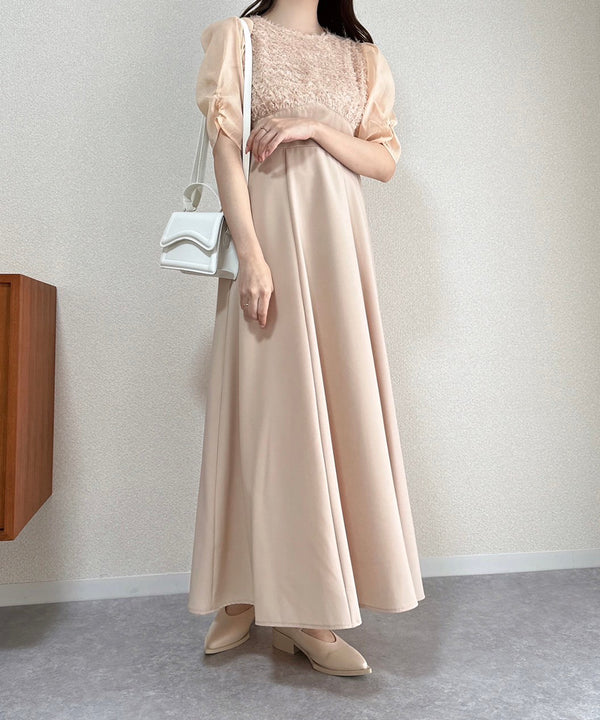 SHAGGY SWITCHING FLARE ONEPIECE