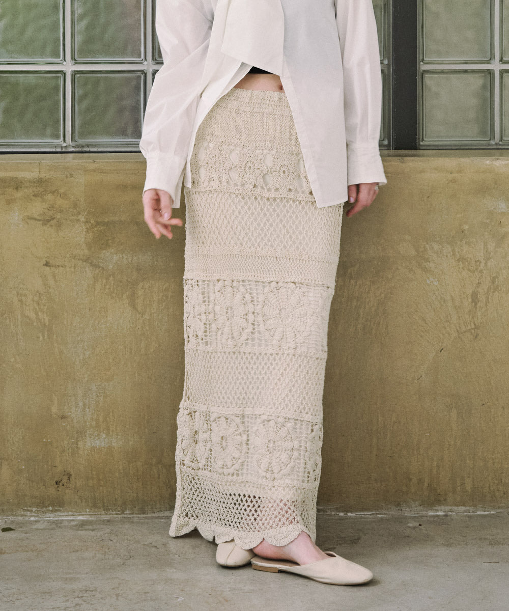 クロシェＩラインスカート