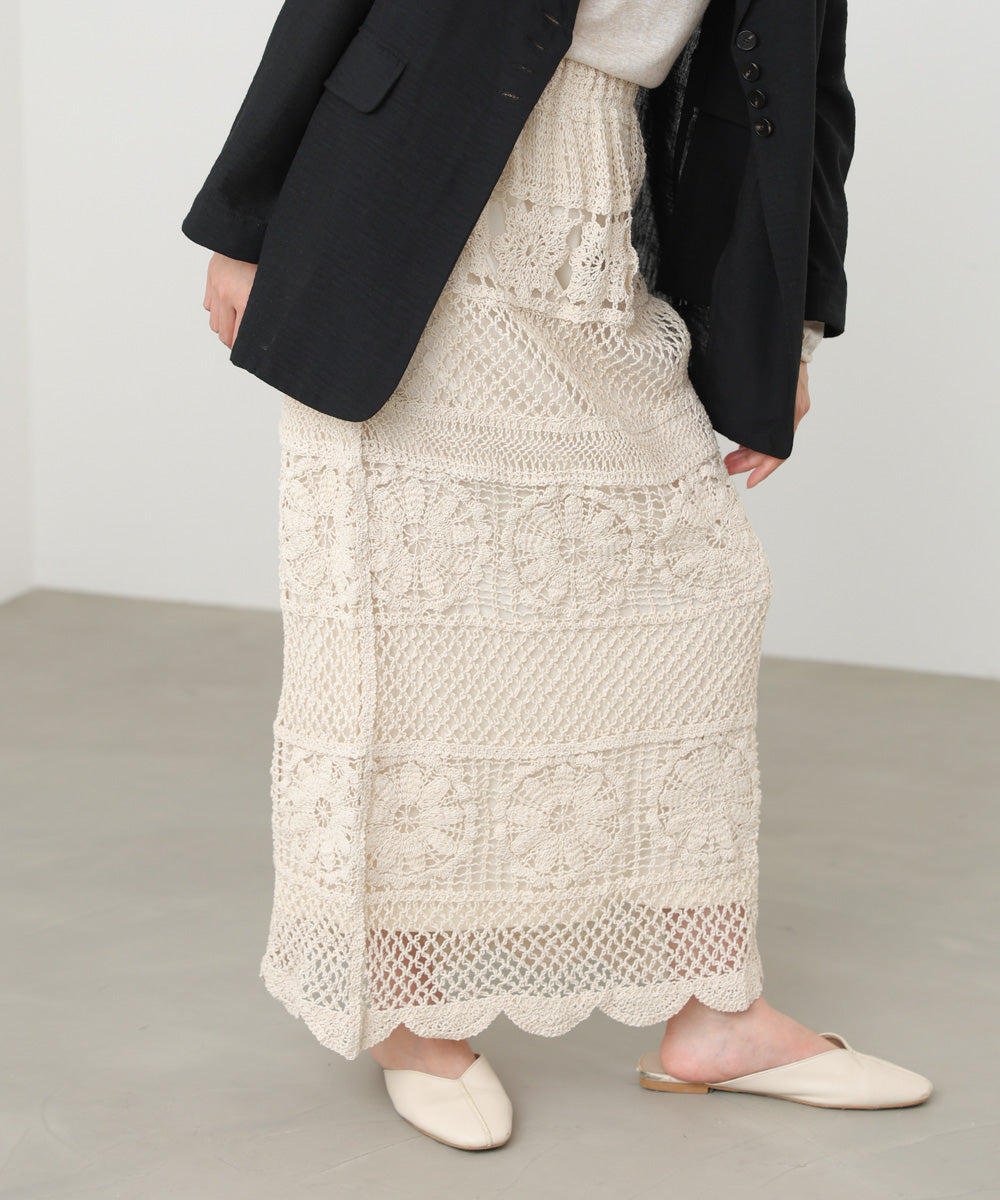 クロシェＩラインスカート