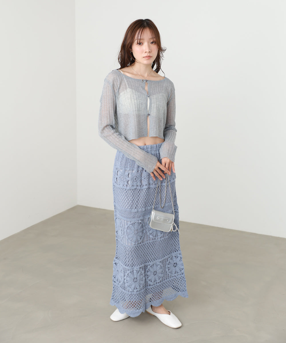 クロシェＩラインスカート