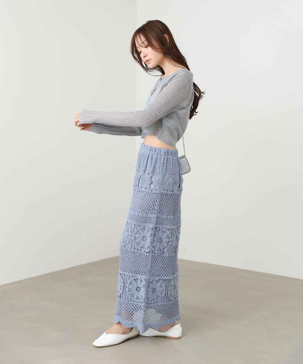 クロシェＩラインスカート