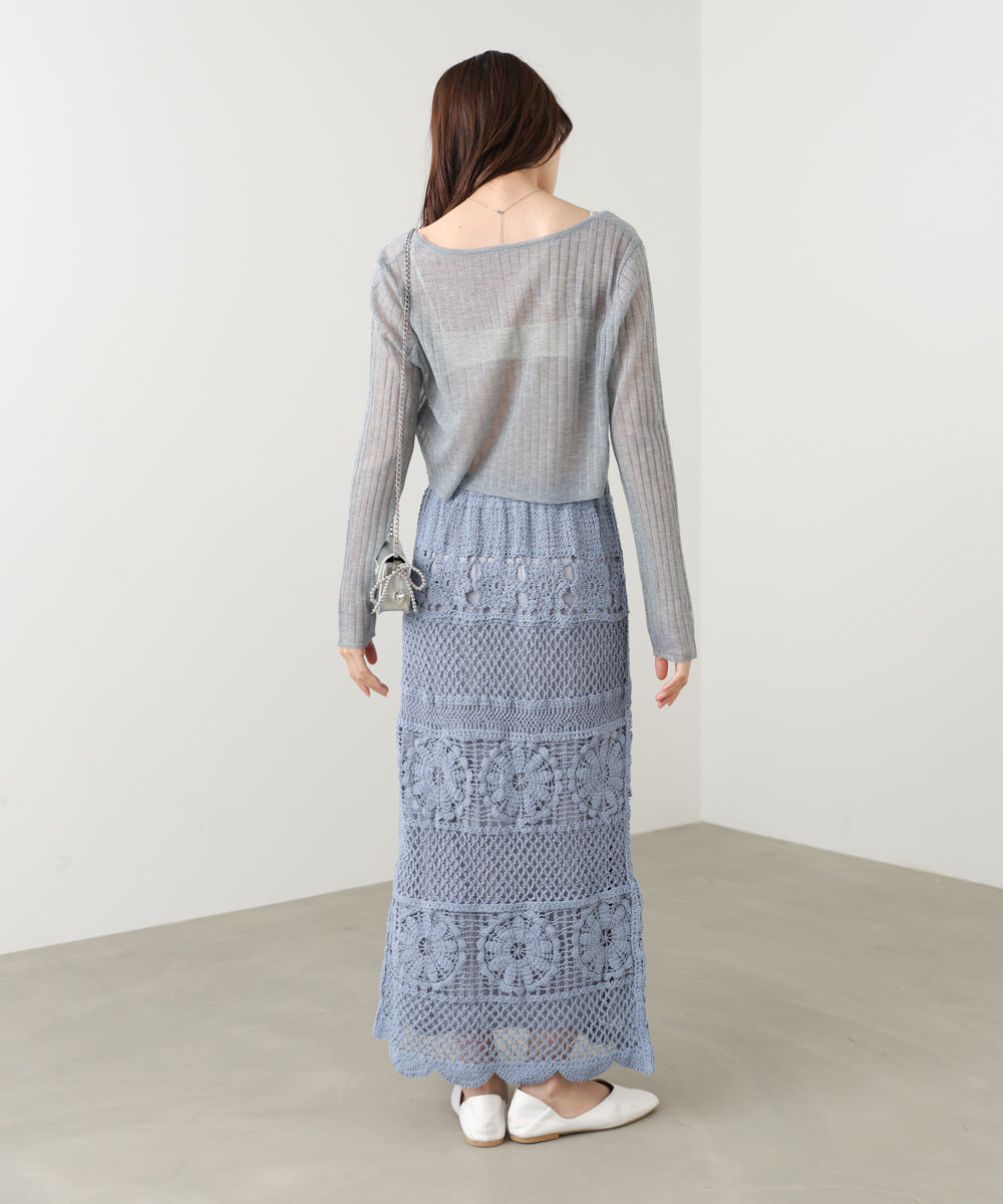 クロシェＩラインスカート