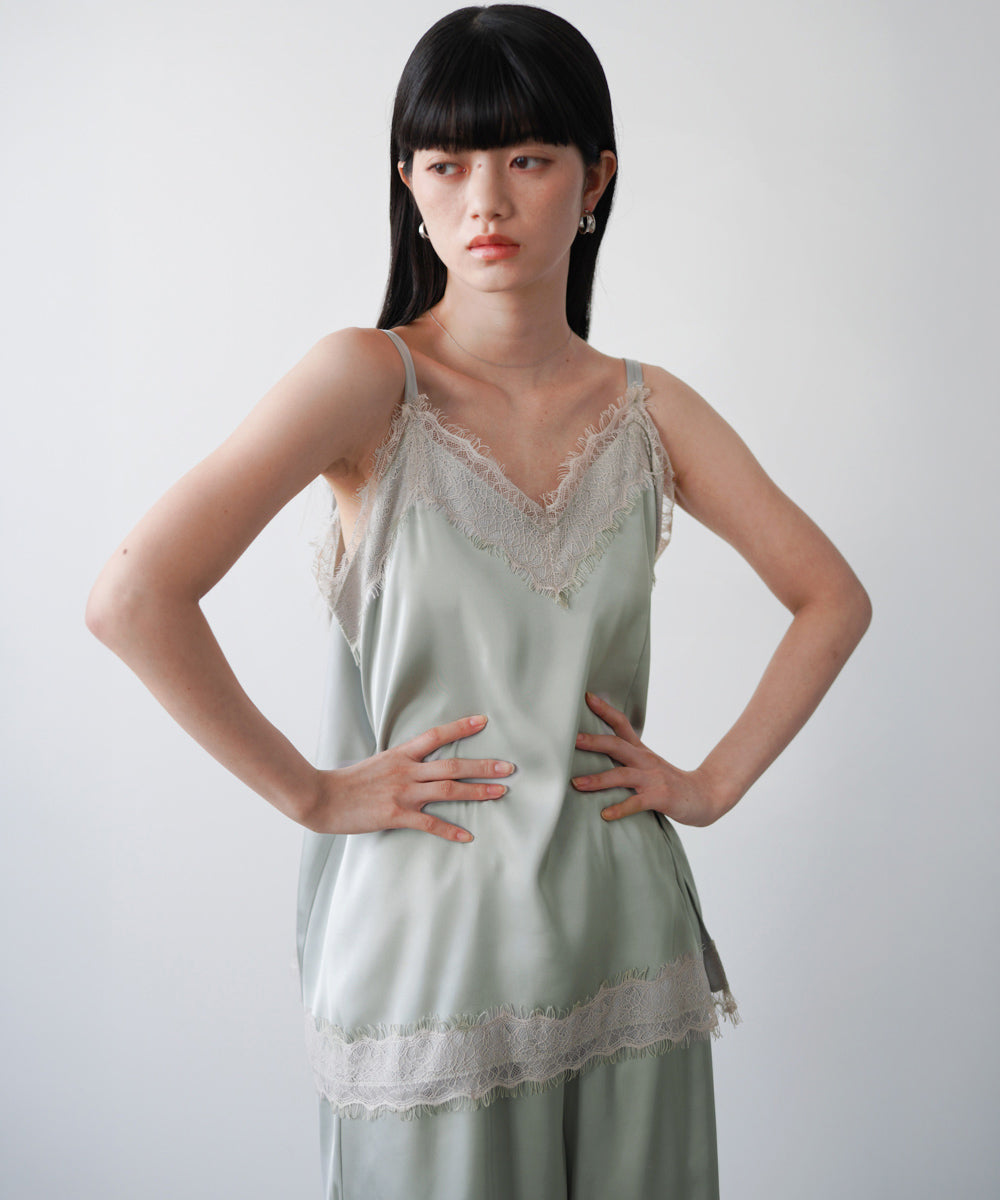 【セットアップ対応】レースキャミソール