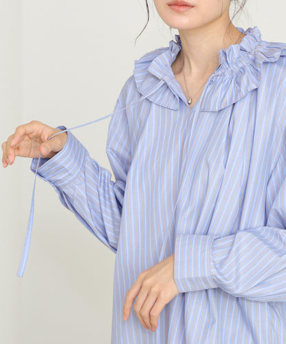 ギャザーフリルブラウス