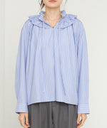 ギャザーフリルブラウス