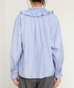 ギャザーフリルブラウス