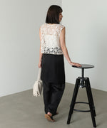 前後２ＷＡＹフラワーレースベスト