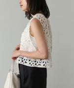 前後２ＷＡＹフラワーレースベスト