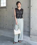 前後２ＷＡＹフラワーレースベスト