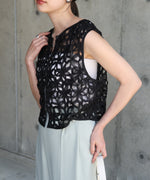 前後２ＷＡＹフラワーレースベスト