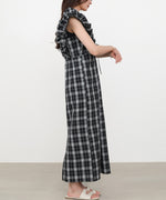 2WAYバルーンチェックワンピース