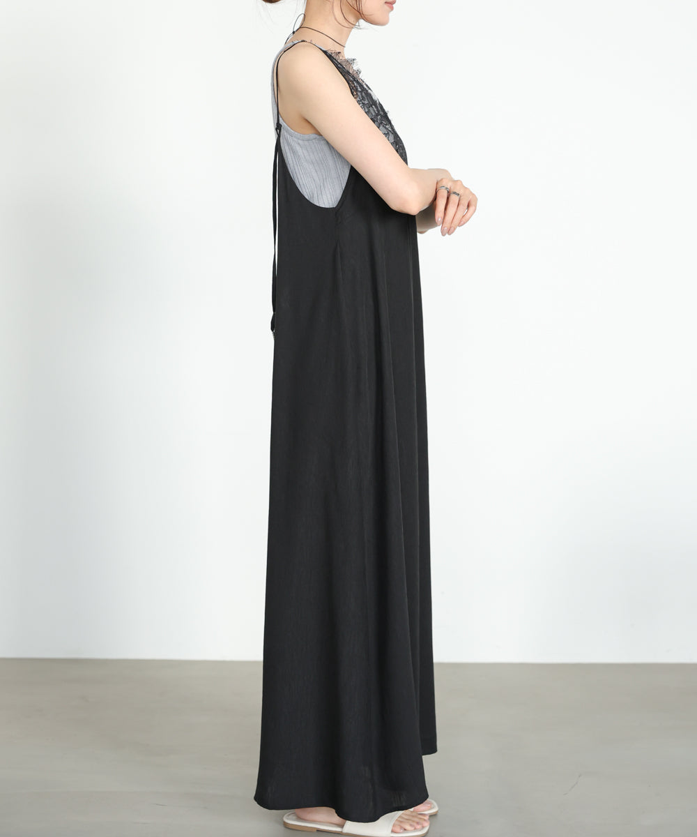 レーススカラップマットサテンキャミＯＰ