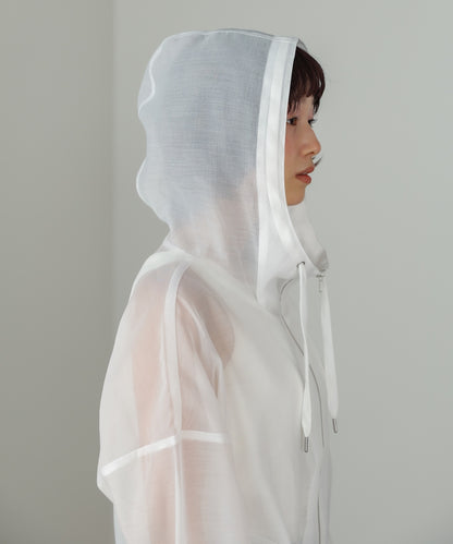 フード付きボリュームマウンテンパーカー