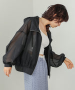 フード付きボリュームマウンテンパーカー