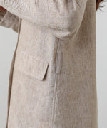 リネンライクジャケット（ベルト付き）