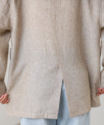 リネンライクジャケット（ベルト付き）