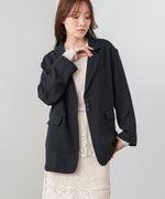 リネンライクジャケット（ベルト付き）