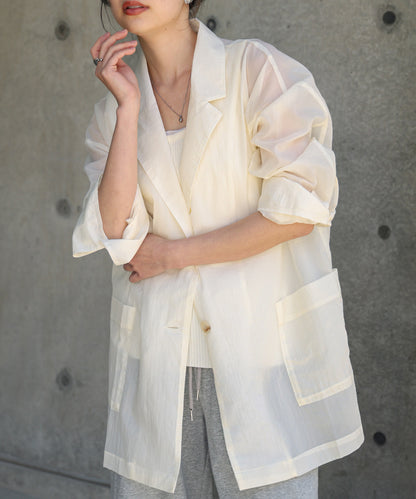 エアリーセミシアージャケット