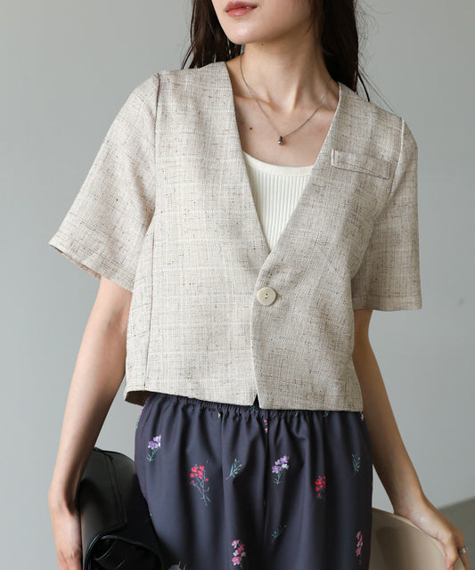 サマーツイードジャケット