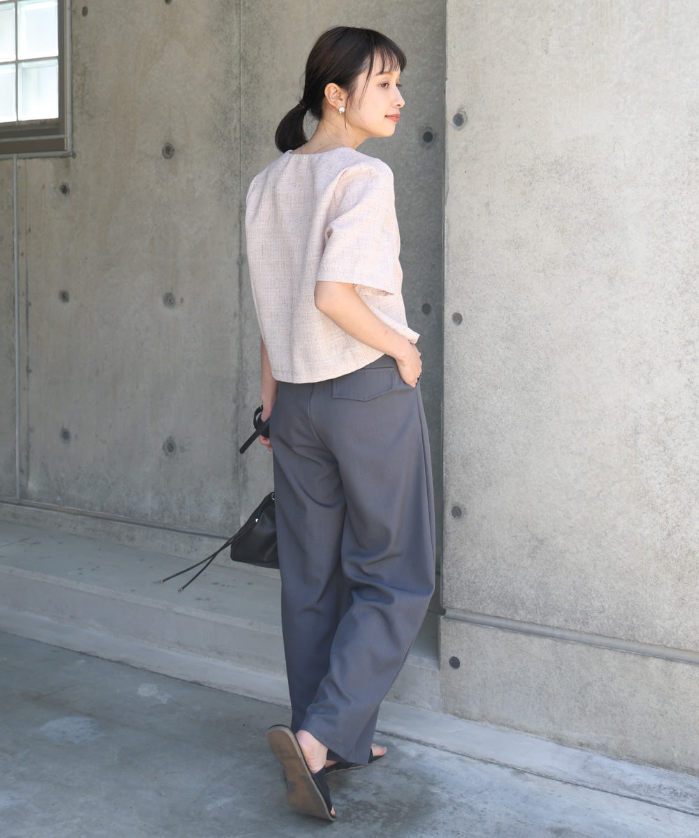 サマーツイードジャケット