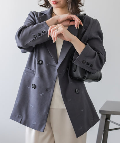 ◆発売前◆【セットアップ対応】刺繍シャツジャケット