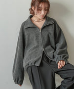 Ｗジップフリースブルゾン