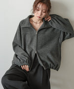 Ｗジップフリースブルゾン