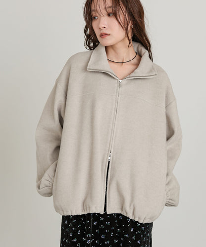 Ｗジップフリースブルゾン