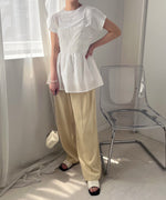 LACE SWITCHING FLARE CAMISOLE