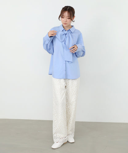 【選べるサイズ展開】刺繍フラワーパンツ