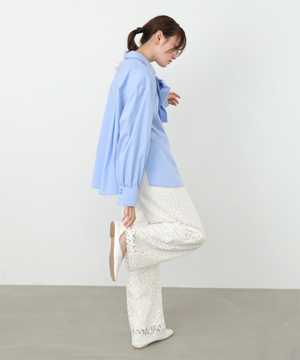 【選べるサイズ展開】刺繍フラワーパンツ