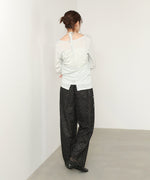 【選べるサイズ展開】刺繍フラワーパンツ