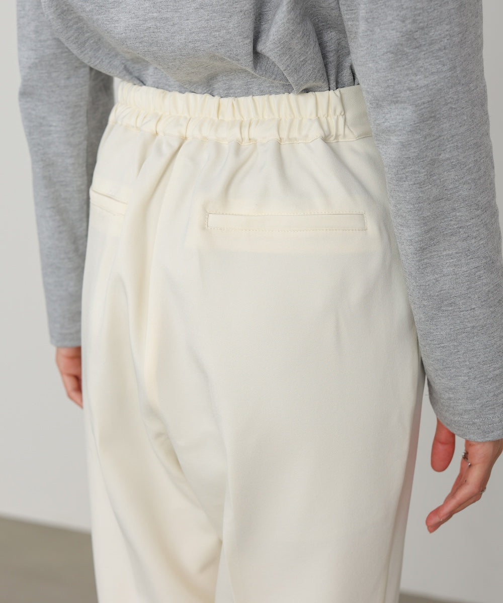 【選べるサイズ展開】ストレッチツイルセミフレアスラックスパンツ