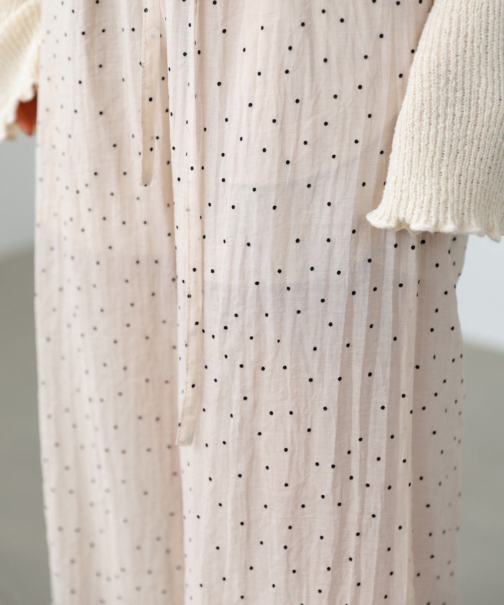 ウエストフリルドットパンツ