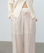 ウエストフリルドットパンツ