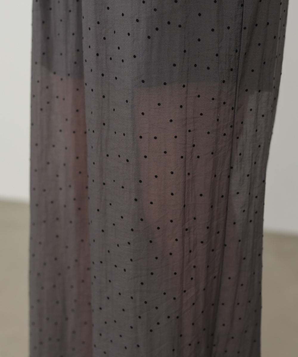 ウエストフリルドットパンツ