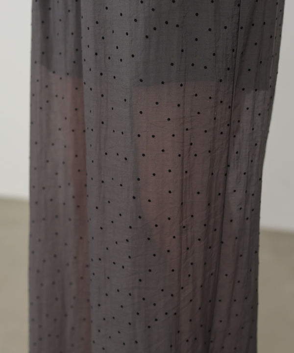 ウエストフリルドットパンツ