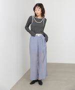 ウエストフリルドットパンツ