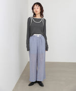 ウエストフリルドットパンツ