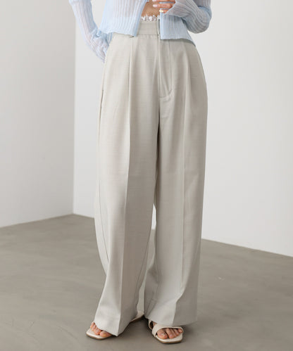 【サイズ展開あり】ウエストレースパンツ