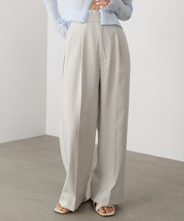 【サイズ展開あり】ウエストレースパンツ