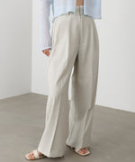 【サイズ展開あり】ウエストレースパンツ