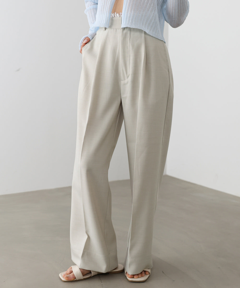 【サイズ展開あり】ウエストレースパンツ