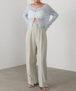 【サイズ展開あり】ウエストレースパンツ